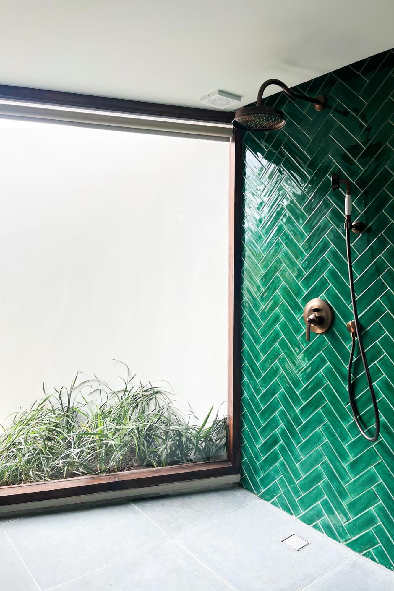 Wapa Di Ume Sidemen Otel Dış mekan fotoğraf Zellige shower
